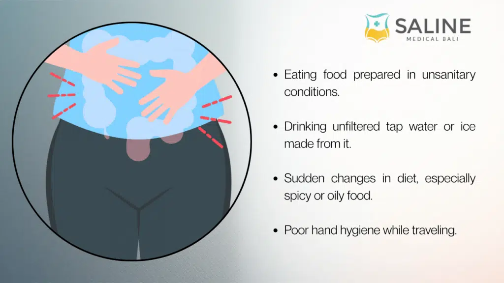 Causes of Bali Belly