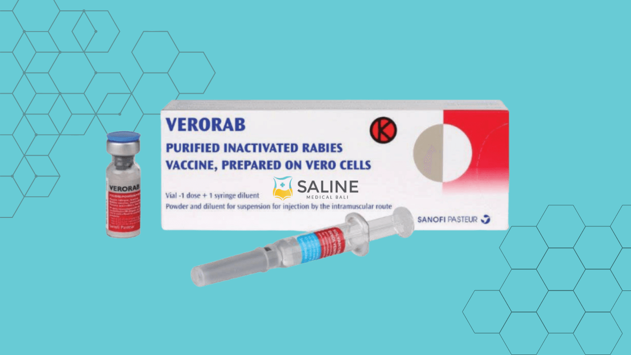 Rabies in Bali: VERORAB Rabies Vaccination at Saline Bali Clinic