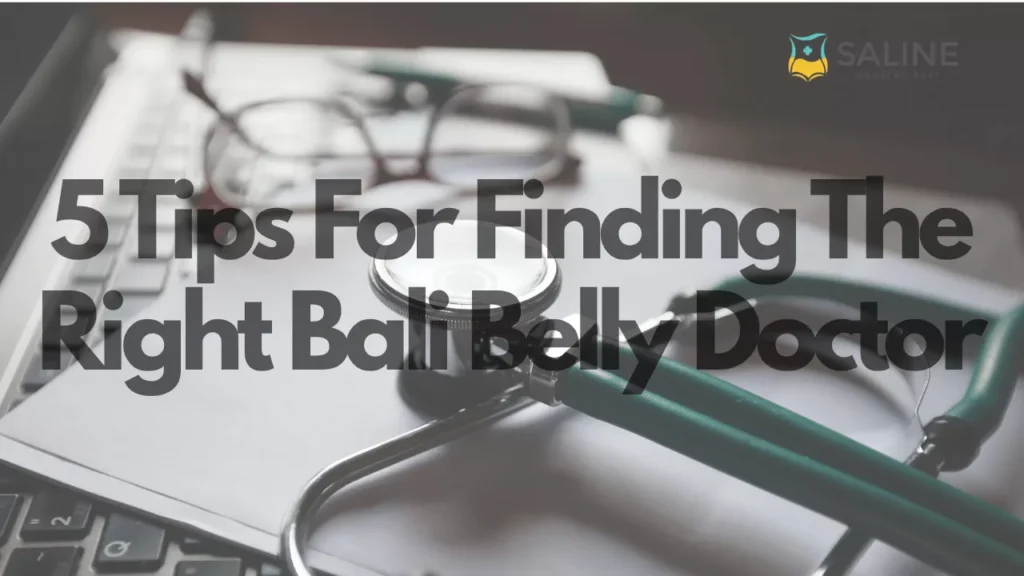 5 Tips for Finding the Right Bali Belly Doctor