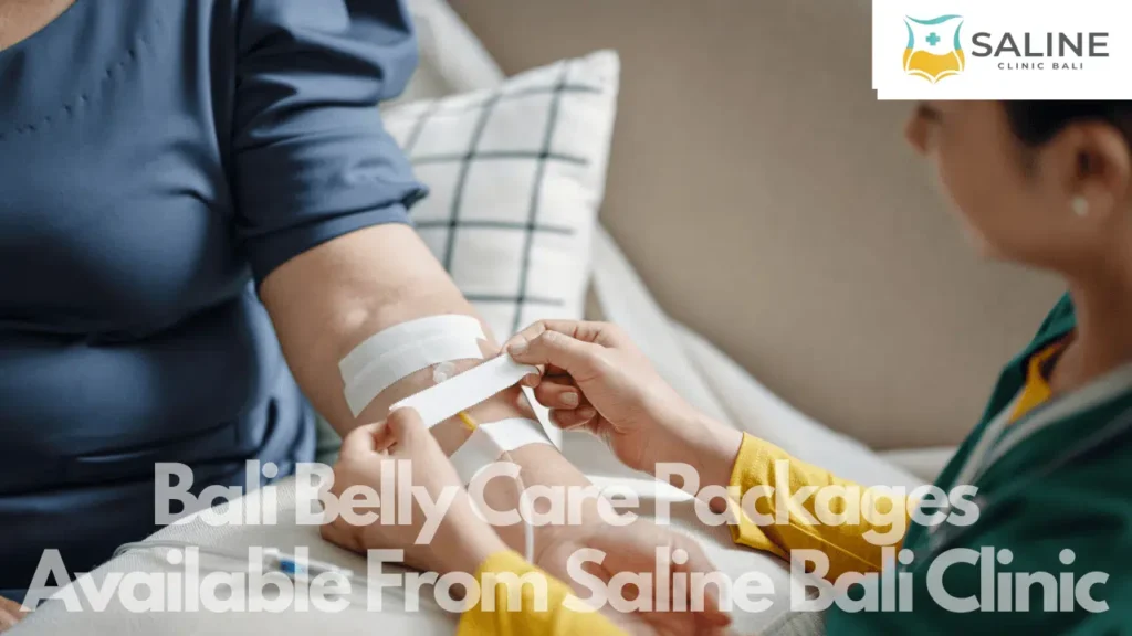 Bali Belly Care Packages Available From Saline Bali Clinic